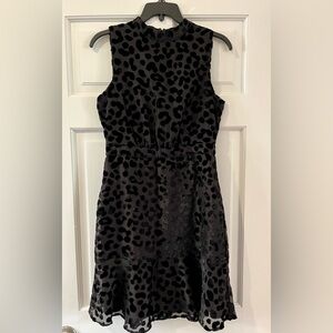 Ann Taylor Velvet Print Dress, 2